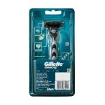 خود تراش 3 تیغ ژیلت مدل Mach 3 همراه با 1 یدک