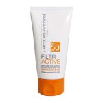 کرم ضد آفتاب بی رنگ SPF50 ژاک آندرل پاریس مدل فیلتر اکتیو مناسب پوست معمولی 50 میلی لیتر