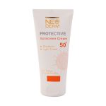 کرم ضد آفتاب نئودرم⁺SPF50 مدل پروتکتیو مناسب پوست های معمولی و خشک ۵۰ میلی لیتر