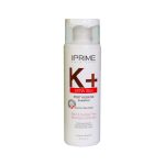 شامپو فاقد سولفات موهای کراتینه شده پرایم مدل +K حجم 250 میلی لیتر