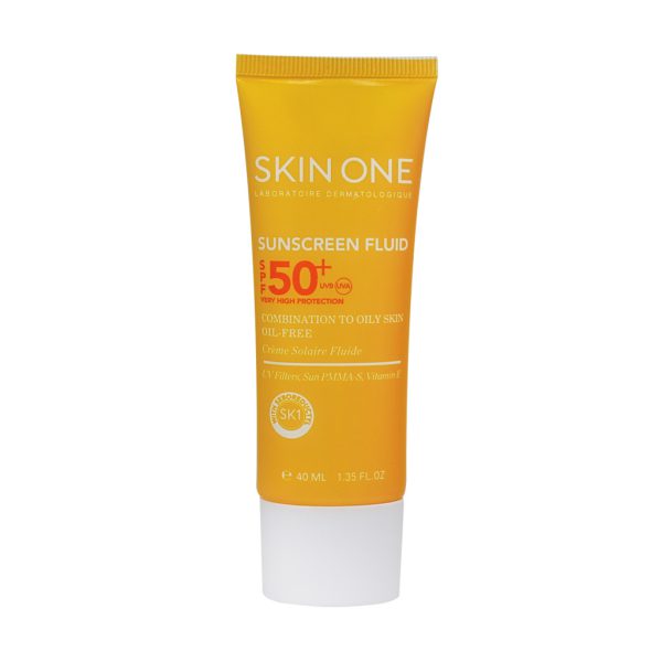 ضد آفتاب SPF50 فاقد چربی اسکین وان مناسب پوست مختلط تا چرب 40 میلی لیتر