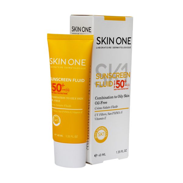 ضد آفتاب SPF50 فاقد چربی اسکین وان مناسب پوست مختلط تا چرب 40 میلی لیتر