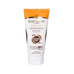 کرم ضد آفتاب SPF50 روشن کننده سان سیف مناسب انواع پوست 50 گرم