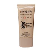 کرم ضد آفتاب کرم پودری و پرایمری SPF50 سان سیف 40 میلی لیتر