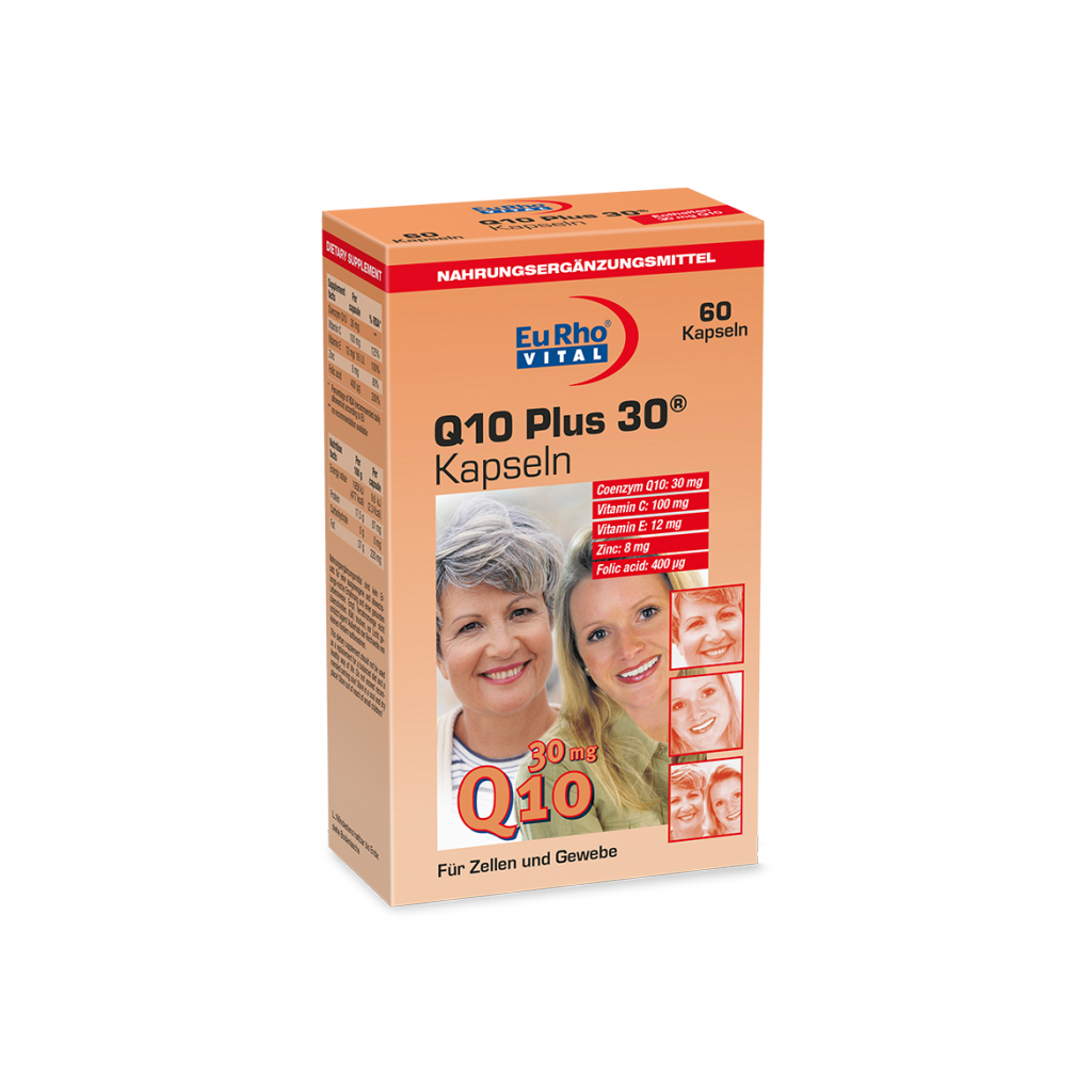 کپسول کیوتن پلاس ۳۰ یوروویتال ۶۰ عدد کپسول کیوتن پلاس ۳۰ یوروویتال ۶۰ عدد