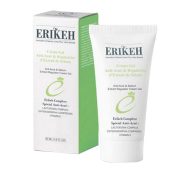 کرم ژل ضد آکنه و تنظیم کننده چربی پوست اریکه مناسب پوست های چرب و دارای آکنه ۵۰ میلی لیتر