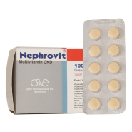 قرص مولتی ویتامین CKD نفروویت اسوه ۱۰۰ عدد