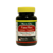 قرص وانا فلکس کلسیم و ویتامین D3 نورم لایف ۶۰ عدد