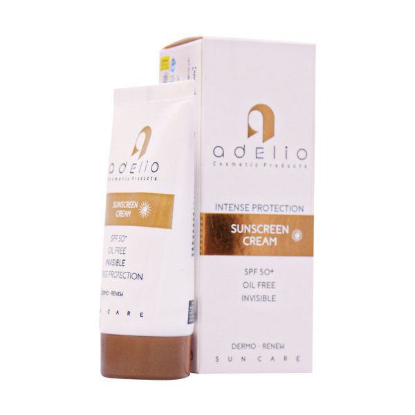 کرم ضد آفتاب SPF50 فاقد چربی ادلیو 50 میلی لیتر