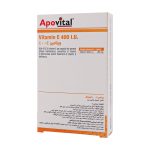 کپسول ژلاتینی نرم ویتامین E 400 واحد آپوویتال 40 عدد