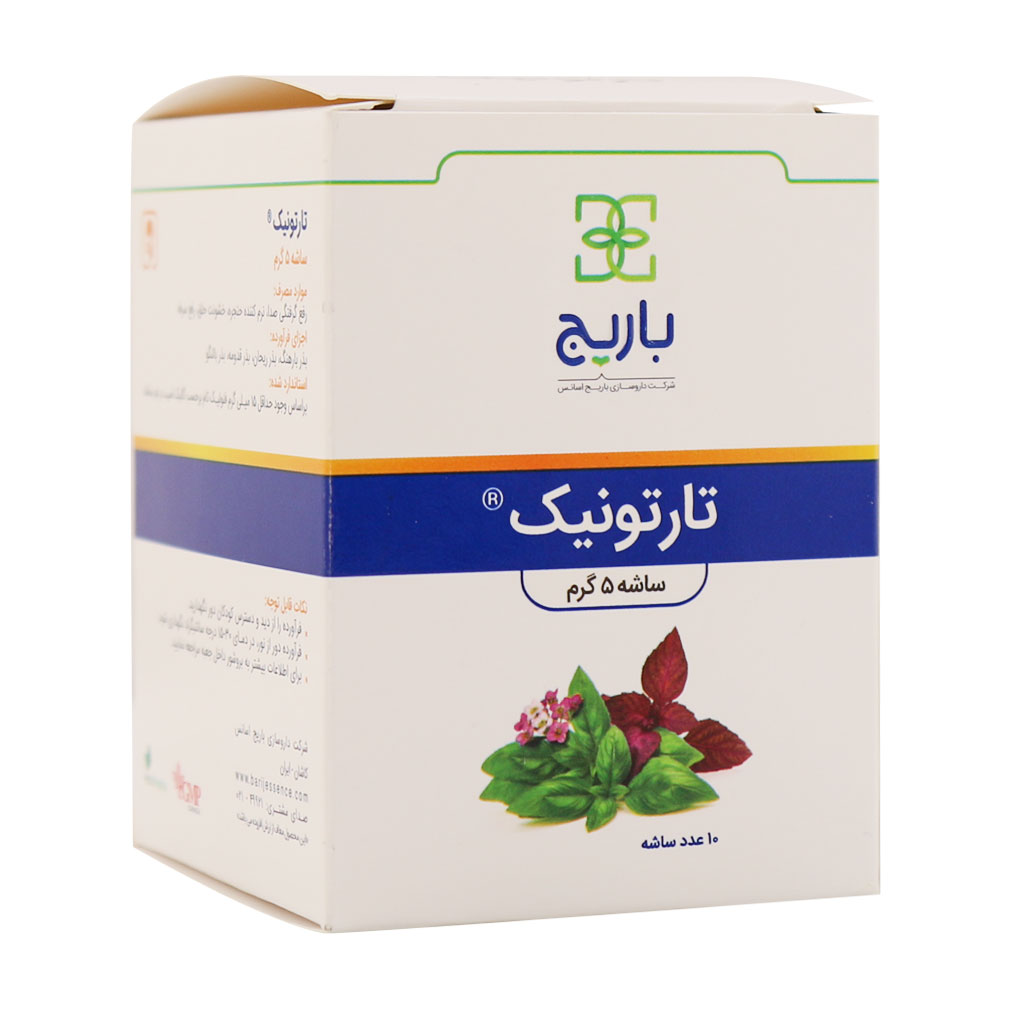 ساشه تارتونیک باریج اسانس 10 عدد ساشه تارتونیک باریج اسانس 10 عدد