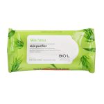 دستمال مرطوب پاک کننده دست و صورت آلوئه ورا بیول 10 عدد