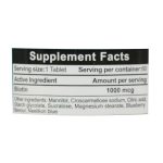 قرص بیوتین 1000 میکروگرم بنیان سلامت کسری 60 عدد