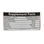 کپسول لیپوزوفر فورت بنیان سلامت کسری 30 عدد