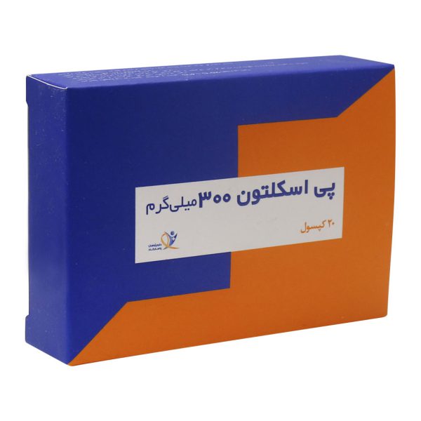 کپسول پی اسکلتون 300 میلی گرم دارو پژوهان 20 عدد