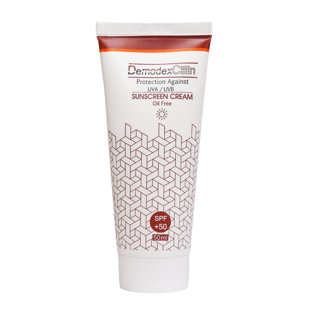 کرم ضد آفتاب فاقد چربی SPF50 دمودکسیلین 50 میلی لیتر کرم ضد آفتاب فاقد چربی SPF50 دمودکسیلین 50 میلی لیتر