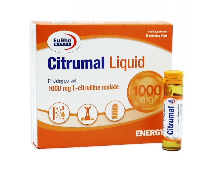 ویال خوراکی سیترومال یوروویتال 6 عدد ویال خوراکی سیترومال یوروویتال 6 عدد