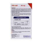 قرص فولیک اسید 400 میکروگرم های هلث 30 عدد