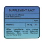 قرص جویدنی ویتامین C 500 میلی گرم ‌های هلث 30 عدد