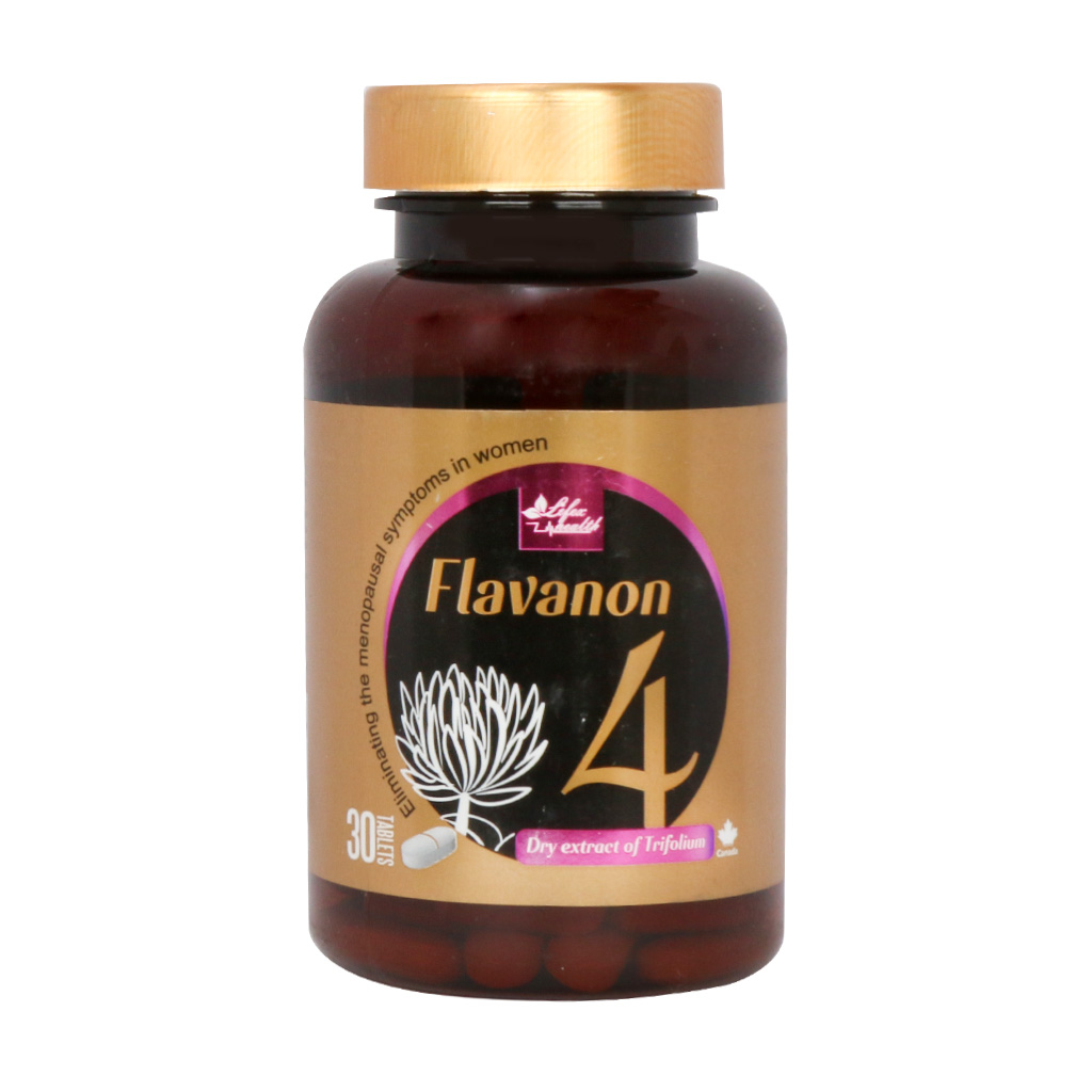 قرص فلاوانون 4 لایفکس هلث 30 عدد قرص فلاوانون 4 لایفکس هلث 30 عدد