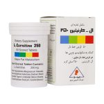 قرص ال کارنیتین 250 میلی گرم مینو 50 عدد