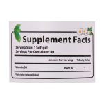 سافت ژل ویتامین D3 2000 واحد نورم لایف 60 عدد