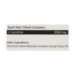 ویال خوراکی لووفیت ال کارنیتین 2000 پارس بهروزان جم 10 عدد