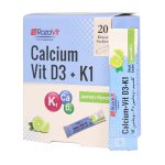 ساشه کلسیم و ویتامین D3 و K1 رزاویت 20 عدد