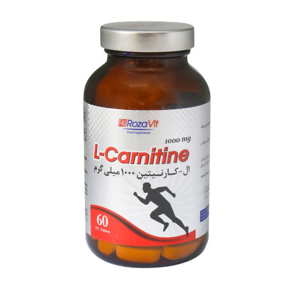 قرص ال کارنیتین 1000 میلی گرم رزاویت 60 عدد