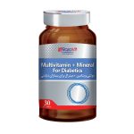 قرص مولتی ویتامین پلاس مینرال بیماران دیابتی رزاویت 30 عدد