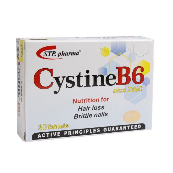 قرص سیستین ب 6  اس تی پی فارما 30 عدد