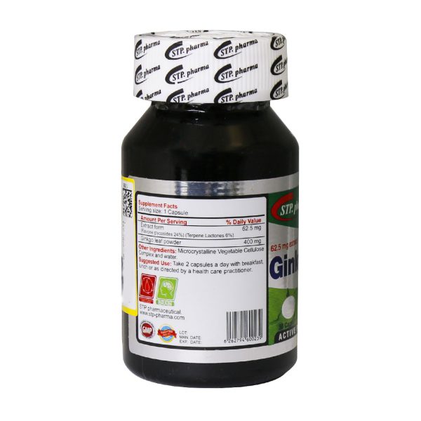 کپسول جینکو بیلوبا 400 میلی گرم اس تی پی فارما 30 عدد
