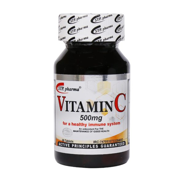 قرص ویتامین C 500 میلی گرم اس تی پی فارما 30 عدد