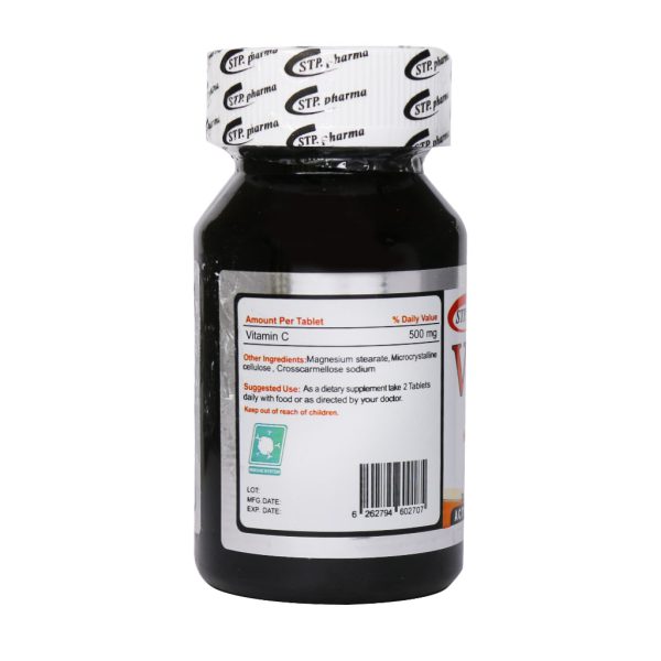 قرص ویتامین C 500 میلی گرم اس تی پی فارما 30 عدد