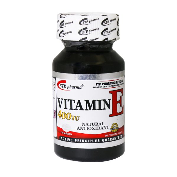 سافت ژل ویتامین E 400 واحد اس تی پی فارما 30 عدد