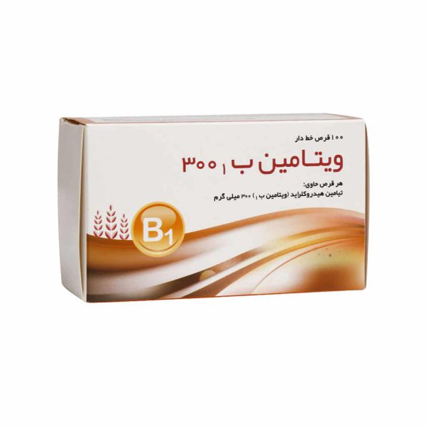قرص ویتامین B1 300 میلی گرم شهردارو 100 عدد