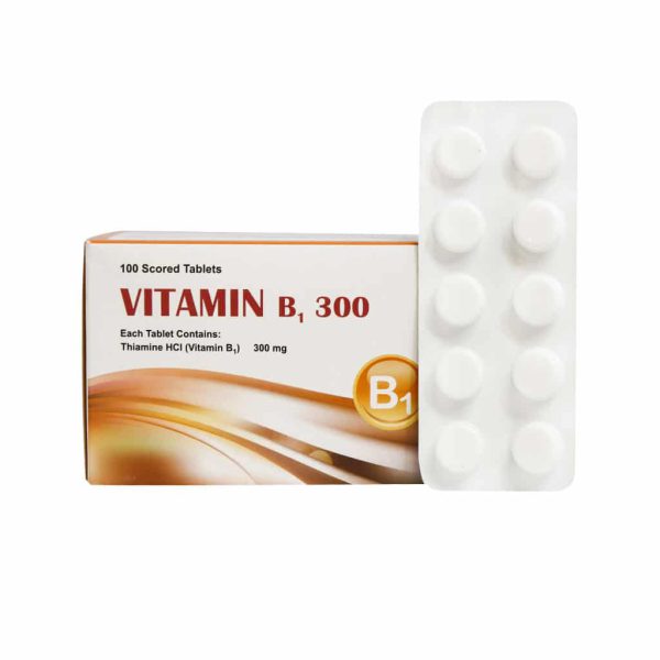 قرص ویتامین B1 300 میلی گرم شهردارو 100 عدد