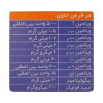 قرص مولتی ویتامین مستر ویت شهر دارو 100 عدد