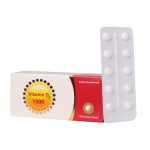 قرص خط دار ویتامین D3 1000 واحد شهر دارو 100 عدد