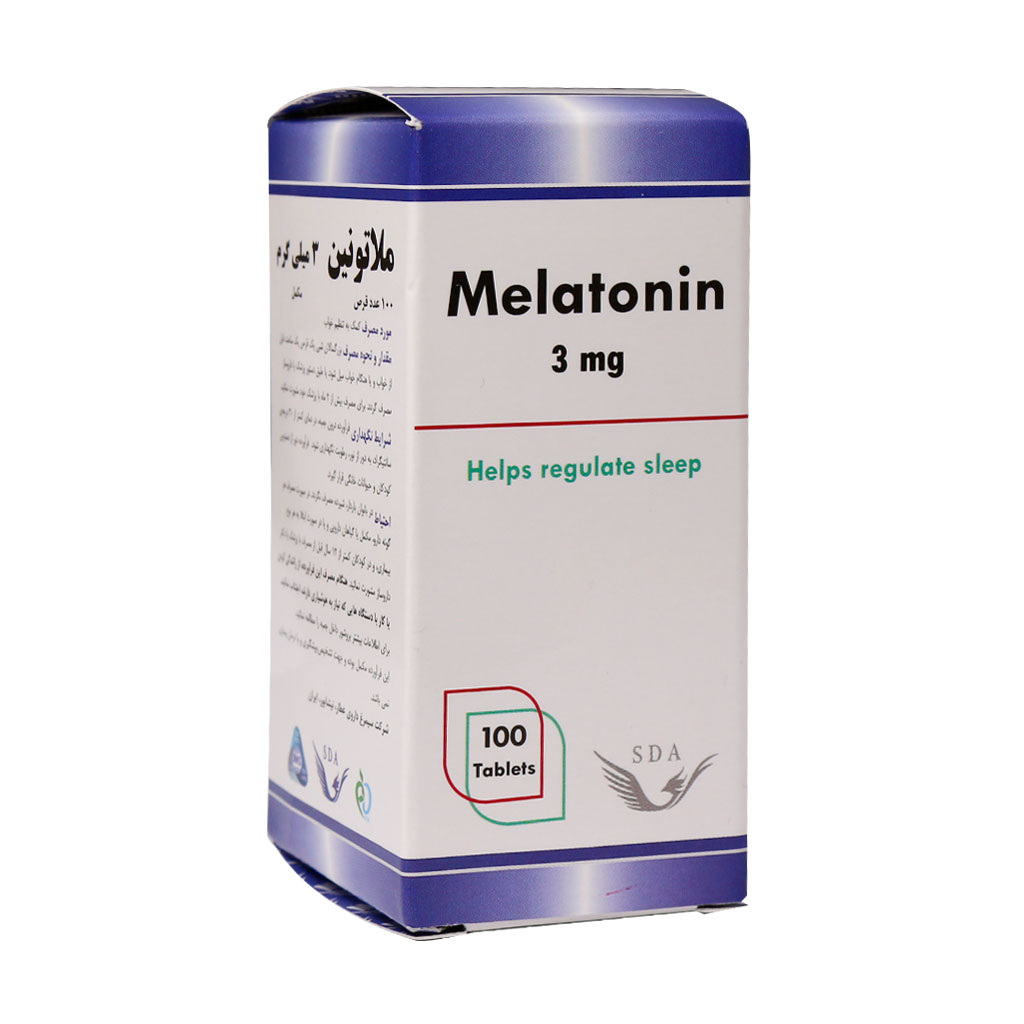 قرص ملاتونین 3 میلی گرم سیمرغ دارو عطار قرص ملاتونین 3 میلی گرم سیمرغ دارو عطار