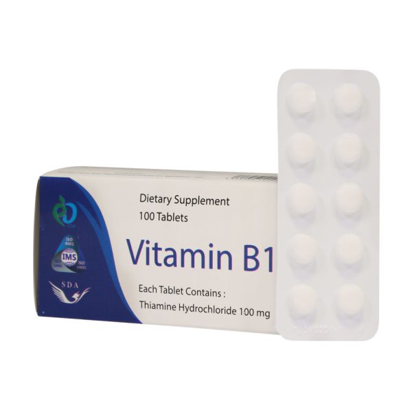 قرص ویتامین B1 100 میلی گرم سیمرغ دارو عطار 100 عدد