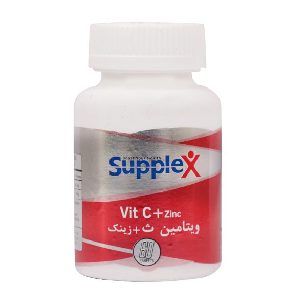 قرص ویتامین C و زینک ساپلکس 60 عدد