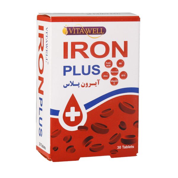 قرص آیرون پلاس ویتاول 30 عدد