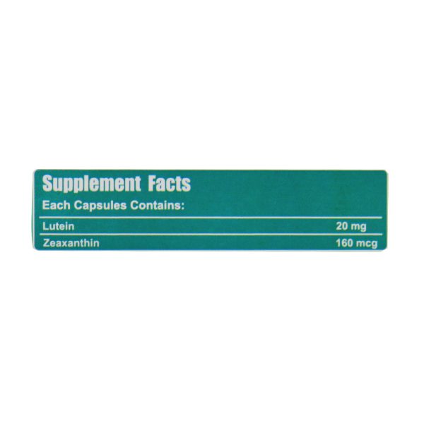 کپسول لوتئین 20 میلی گرم ویتاول 30 عدد