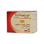 کپسول ای زاویت 400 واحد زهراوی حاوی ویتامین E بسته 50 عددی