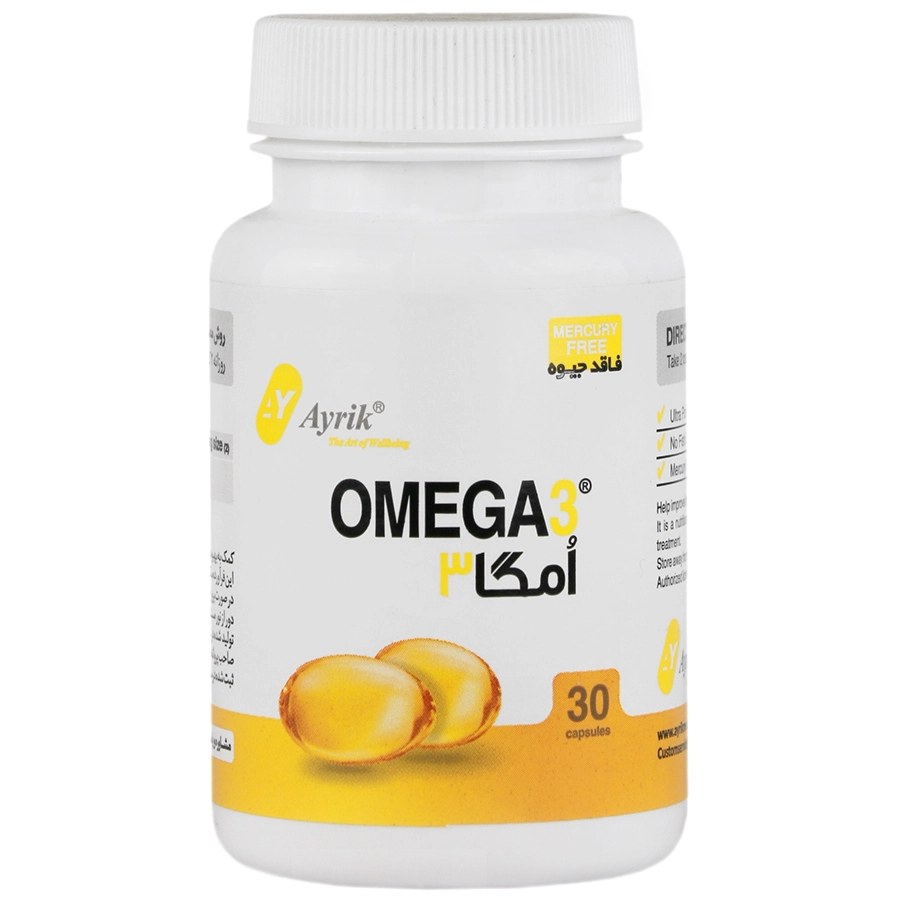 omega 3 irik امگا 3 آیریک 30 عددی