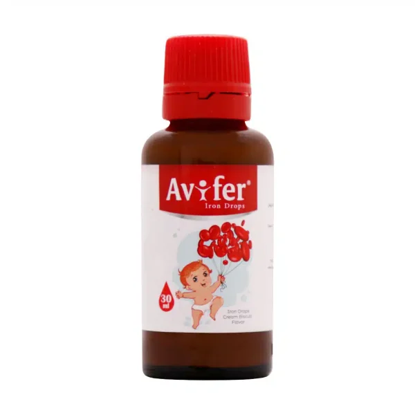 قطره آهن آویفر آویوال 30 میلی لیتری - Image 2