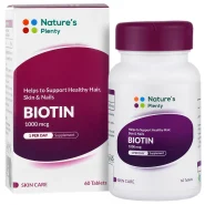 Natures Plenty Biotin 1000 mcg 60 Tabs