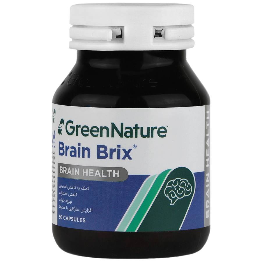 Brain Brix1 برین بریکس گرین نیچر 30 عددی - Image 1