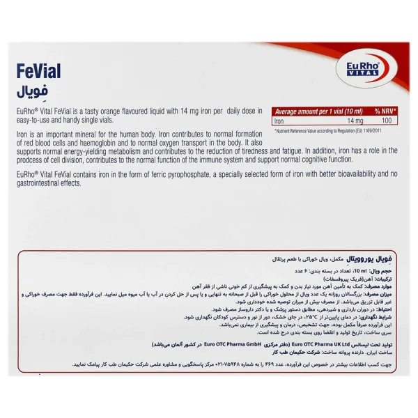 EurhoVital Fevial vial